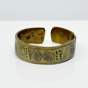 Vintage bronze African dogon mali tribe bracelet